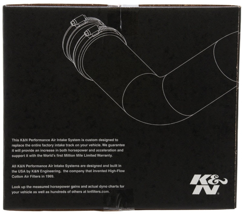 K&N Typhoon Performance Air Intake for 19-20 Hyundai Veloster L4-2.0L F/I Turbo