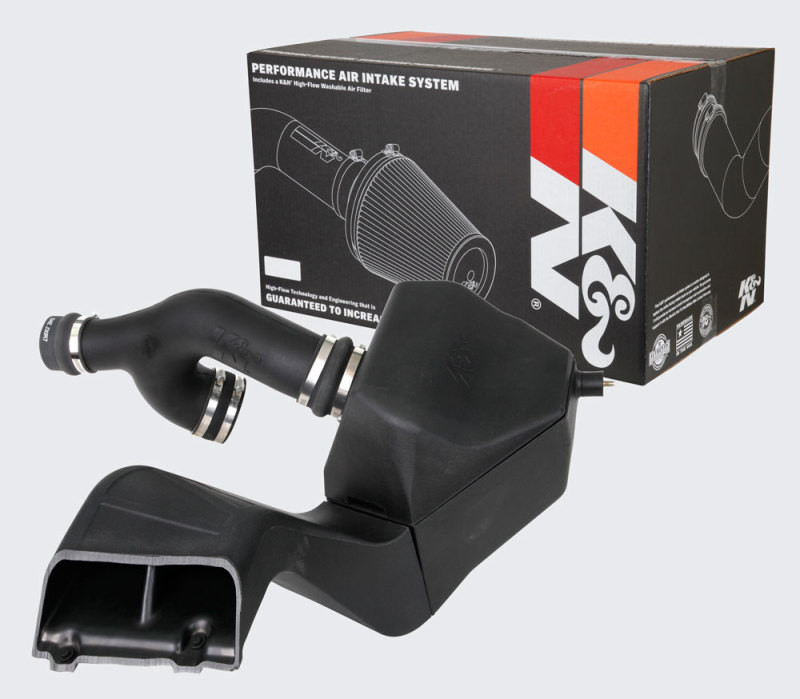 K&N Aircharger Performance Intake for 17-19 Ford F150/Raptor V6-3.5L F/I