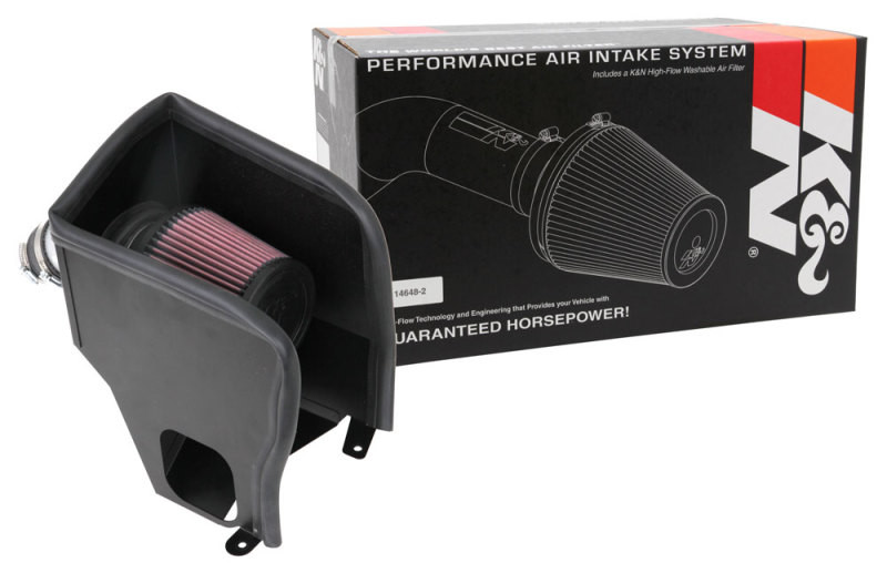 K&N Typhoon Performance Air Intake for 19-20 Hyundai Veloster L4-2.0L F/I