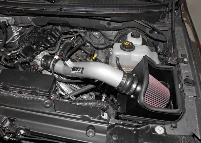 K&N Black High-Flow Performance Intake for 12-13 Ford F150 3.7L V6
