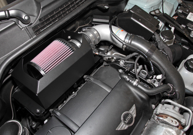 K&N Black Typhoon Performance Intake for 11-13 Mini Cooper S 1.6L