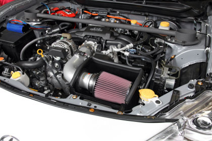 K&N Silver 69 Series Typhoon Intake for 13 Subaru BRZ 2.0L / 13 Scion FR-S 2.0L