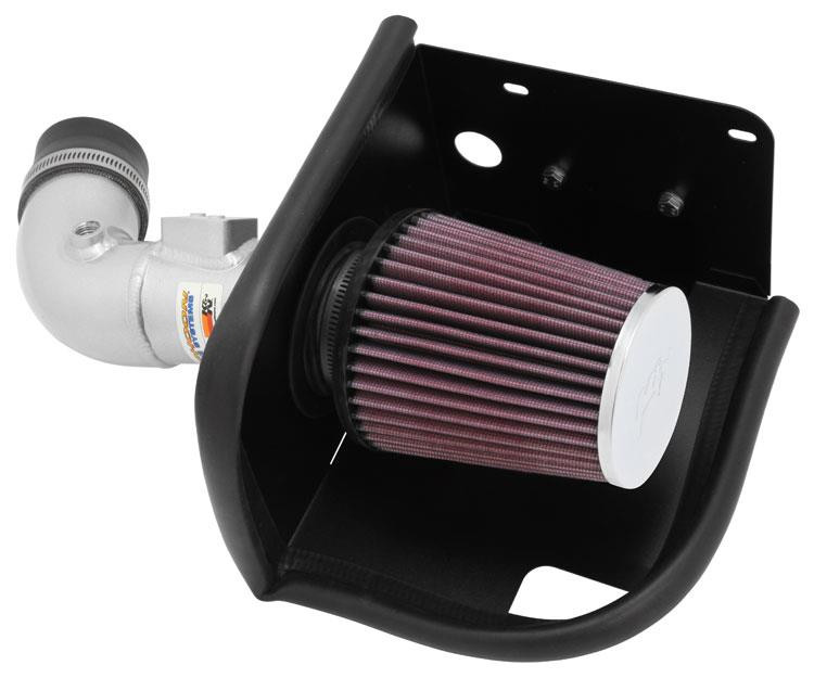 K&N Silver Typhoon Performance Intake for 11-12 Ford Fiesta 1.6L L4