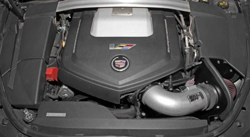 K&N Typhoon Performance Intake for 09-15 Cadillac STS-V 6.2L V8