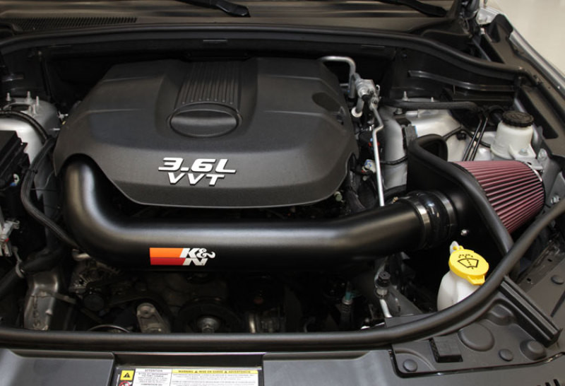 K&N High Flow Performance Intake Kit for 11 Grand Cherokee / 11 Durango 3.6L V6