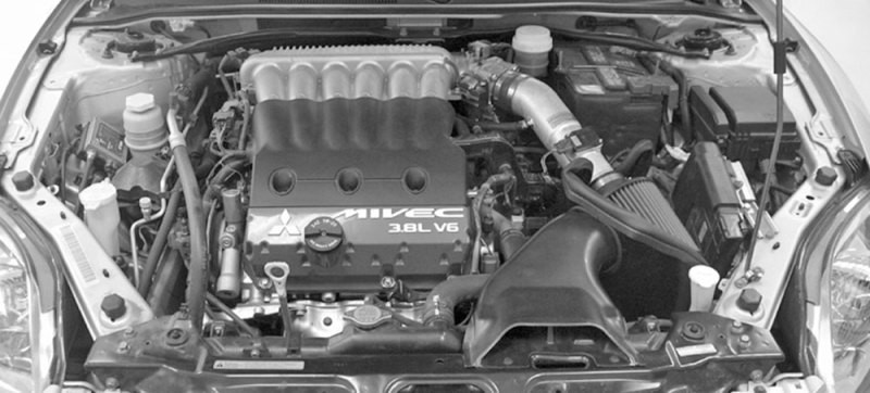 K&N Red Typhoon Short Ram Intake for 06 Eclipse GT 3.8L V6