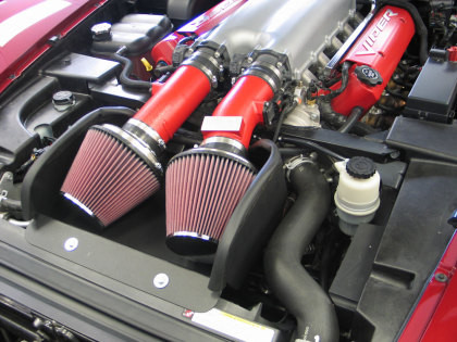 K&N Red Typhoon Short Ram Intake for 08 Dodge Viper 8.4L-V10