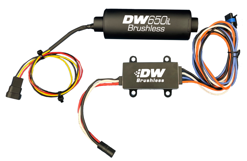 DeatschWerks DW650iL Series Fuel Pump w/ Single/Dual-Speed Controller