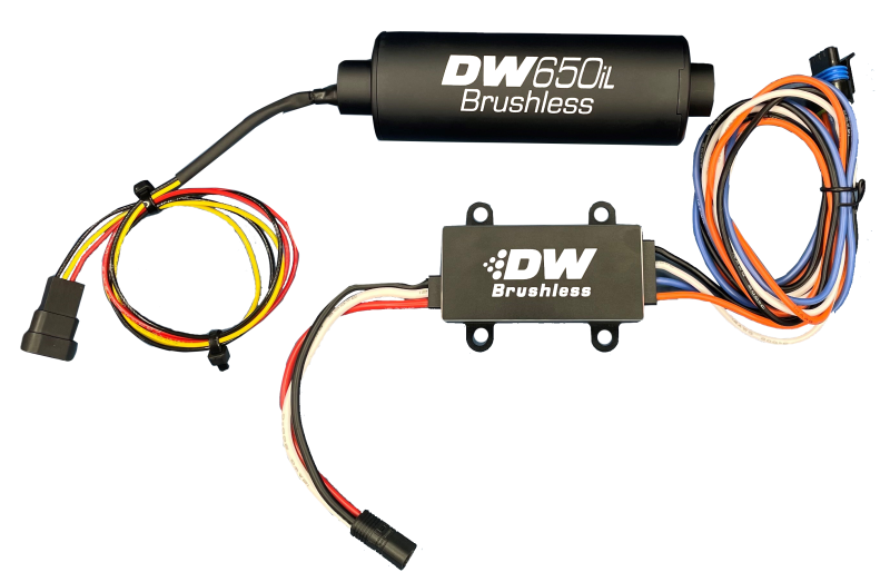 DeatschWerks DW650iL Series Fuel Pump w/ Single/Dual-Speed Controller
