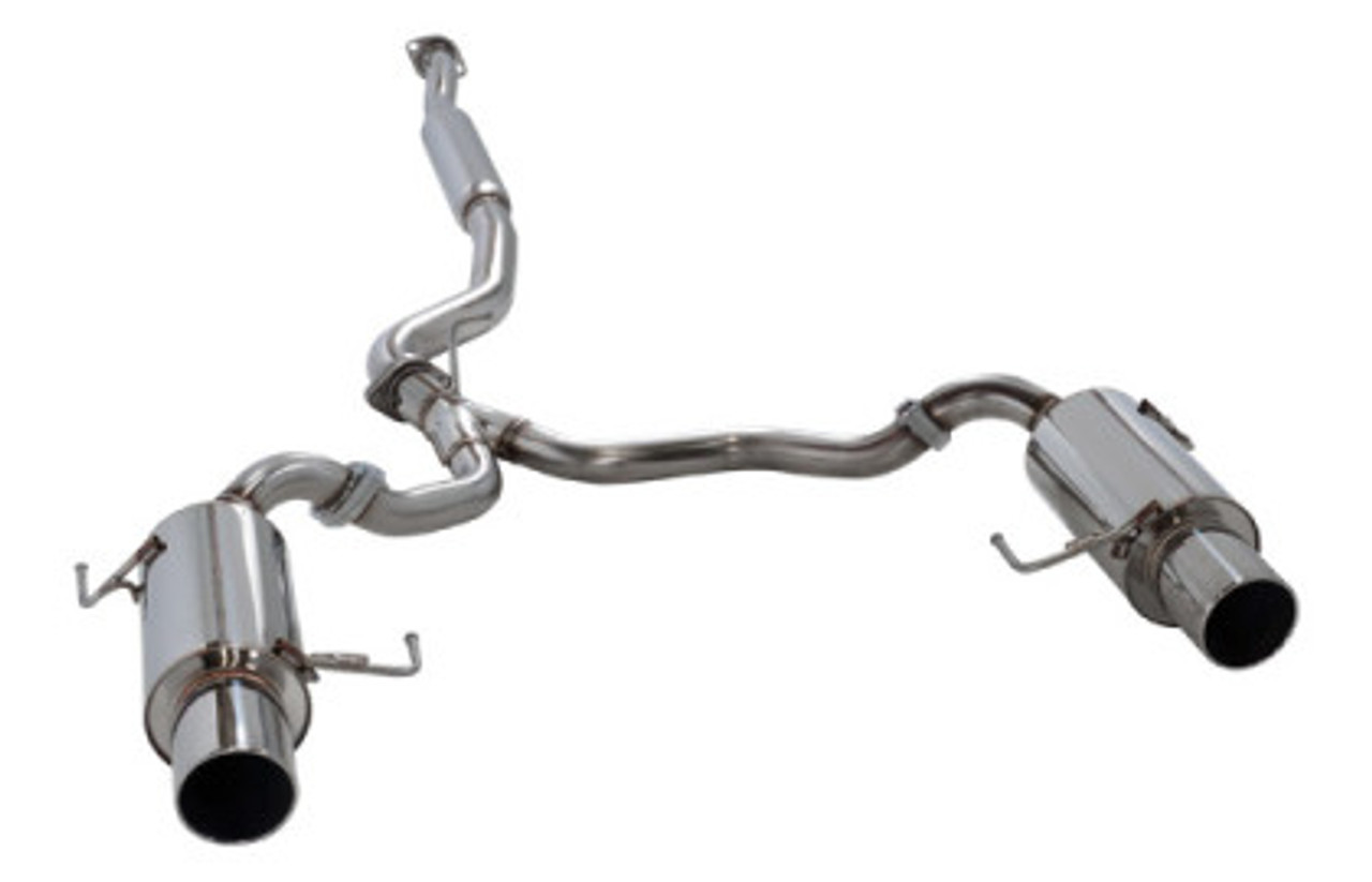 HKS SILENT Hi-Power Exhaust (Rear + Center) for BL5 EJ20 Turbo