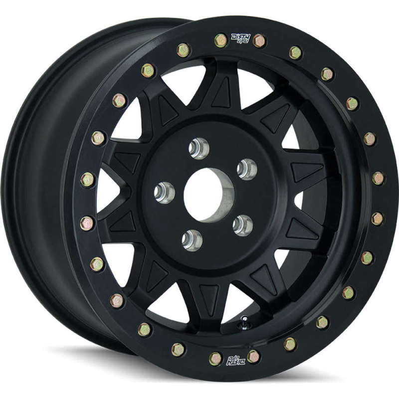 Dirty Life 9302 Roadkill Race 17x9 / 8x165.1 / -14mm / 130.8mm Matte Black Wheel