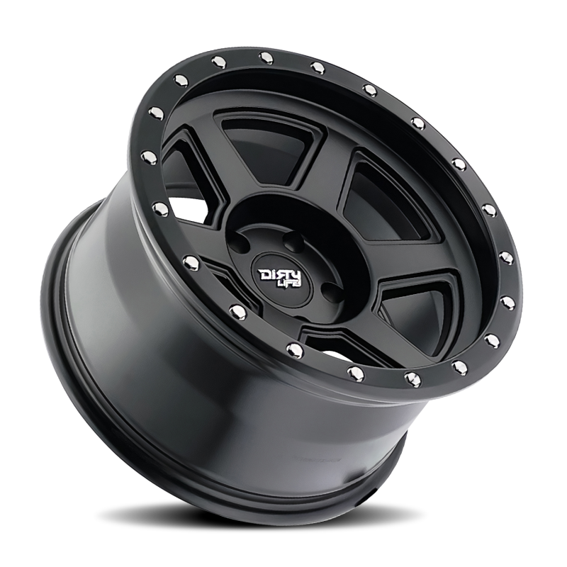 Dirty Life 9315 Compound 17x9 / 6x135 / -12mm / 87.1mm Hub Matte Black Wheel