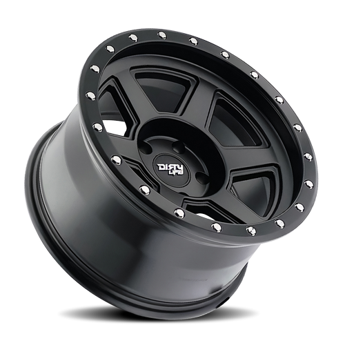 Dirty Life 9315 Compound 17x9 / 6x139.7 / -12mm / 106mm Hub Matte Black Wheel