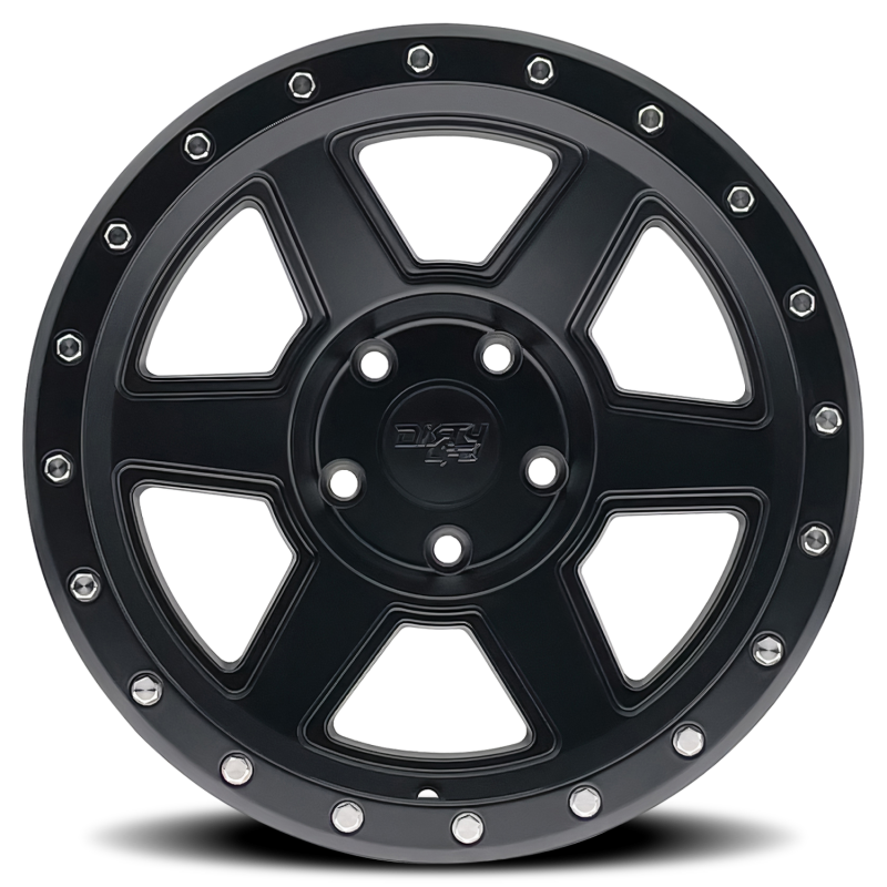 Dirty Life 9315 Compound 17x9 / 6x139.7 / -12mm / 106mm Hub Matte Black Wheel