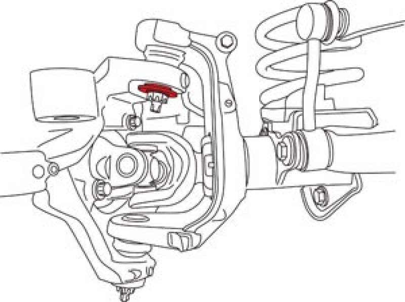 SPC Performance 1/2 Deg. Camber Sleeve for Jeep