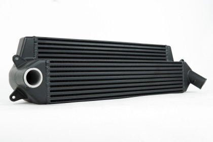 CSF Stepped Core Intercooler - Black for 2020+ Veloster N / 2021+ i30N