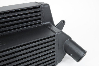 CSF Stepped Core Intercooler - Black for 2020+ Veloster N / 2021+ i30N