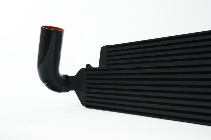 CSF Stepped Core Intercooler - Black for 2020+ Veloster N / 2021+ i30N