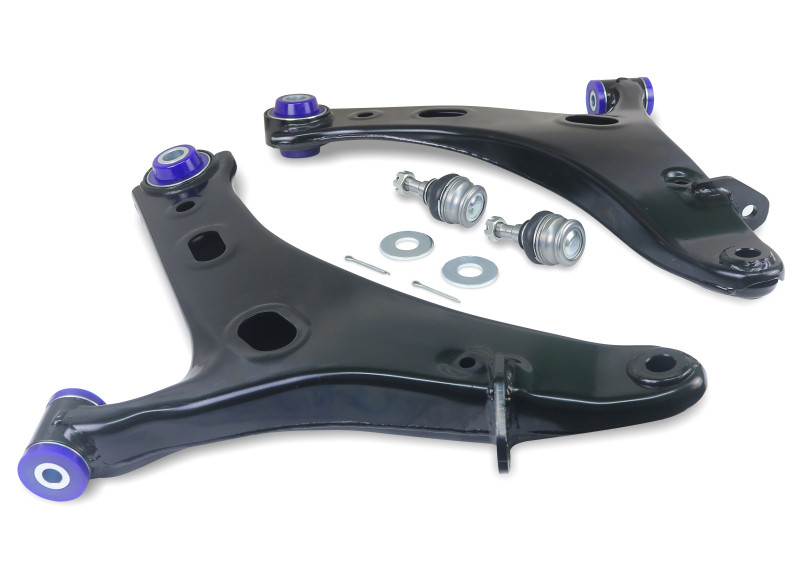 SuperPro Front Lower Control Arm Set w/ Bushings for 2014 Forester 2.5i Touring