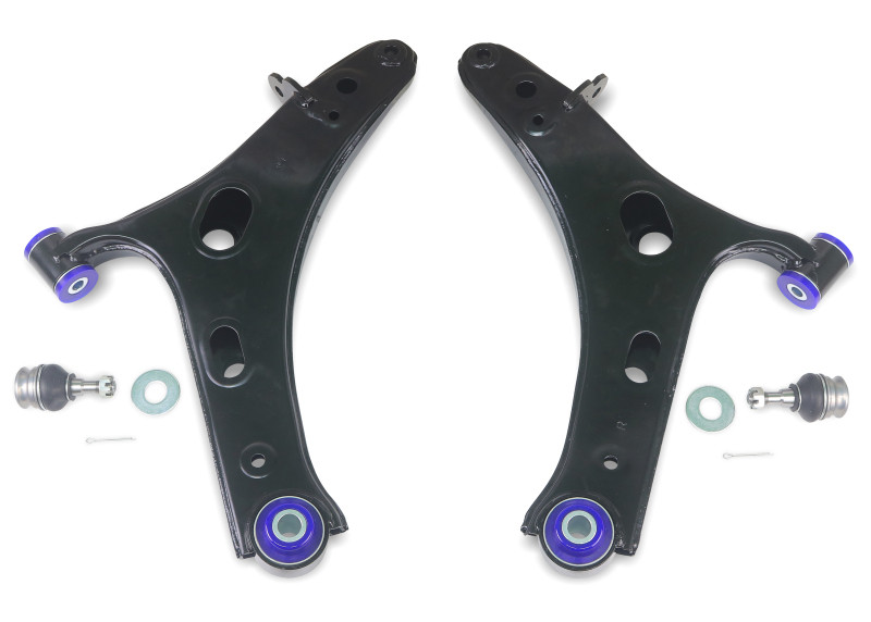 SuperPro Front Lower Control Arm Set w/ Bushings for 2014 Forester 2.5i Touring
