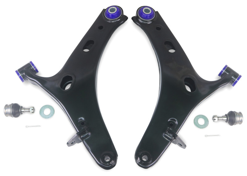 SuperPro Front Lower Control Arm Set w/ Bushings for 2014 Forester 2.5i Touring