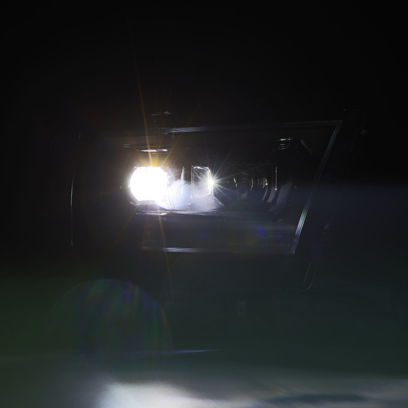 AlphaRex LUXX LED Projector Headlights Alpha Black for 19-22 Ram 1500
