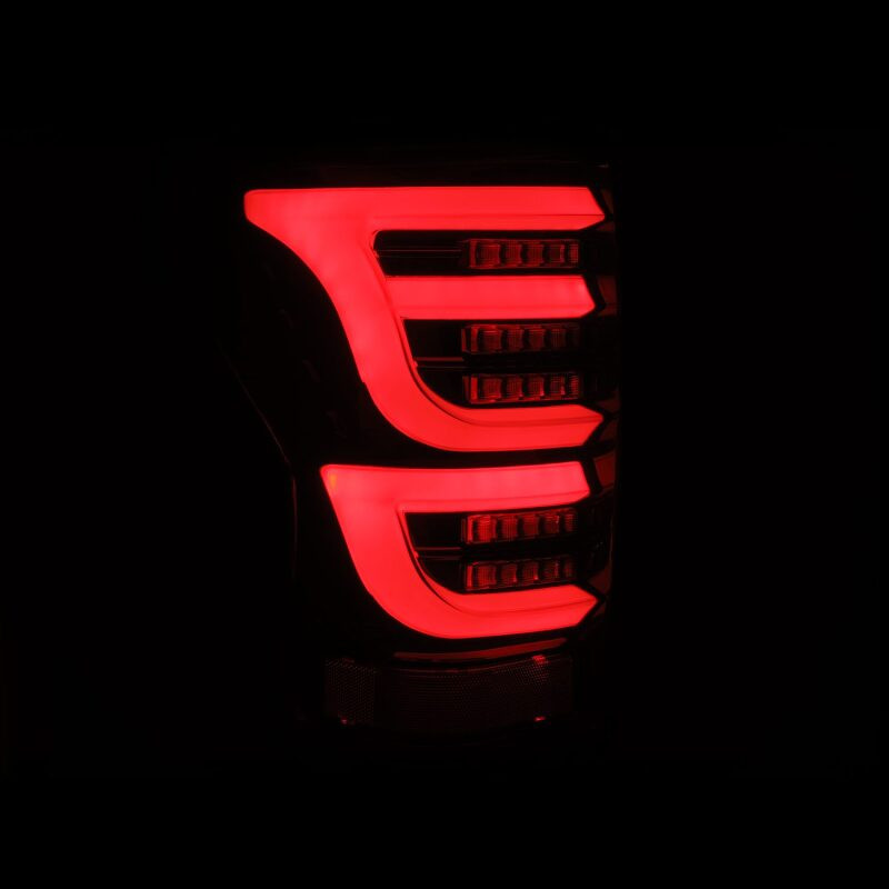 AlphaRex LUXX-Series LED Tail Lights Alpha-Black for 07-13 Tundra