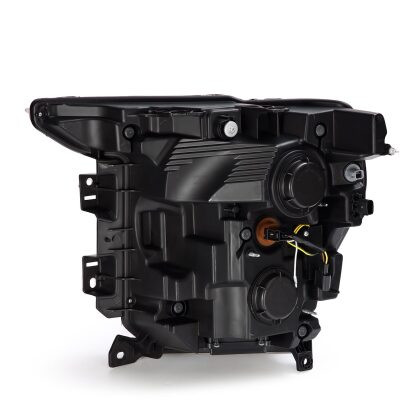 AlphaRex PRO Projector Headlights Alpha-Black w/Seq Signal for 21-22 Ford F150