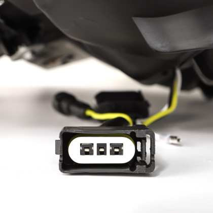 AlphaRex NOVA LED Headlights Alpha Black w/Seq Signal for 11-16 Ford F-350 SD