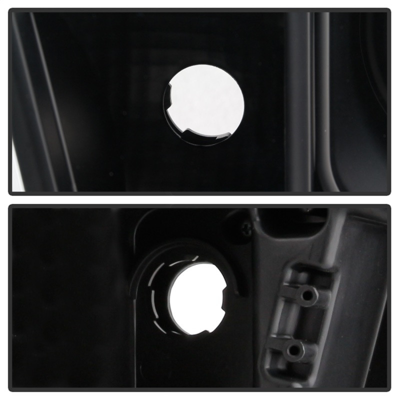 Spyder Light Bar Projector Headlights - LED - Black for 14-17 Tundra(SR/SR5)