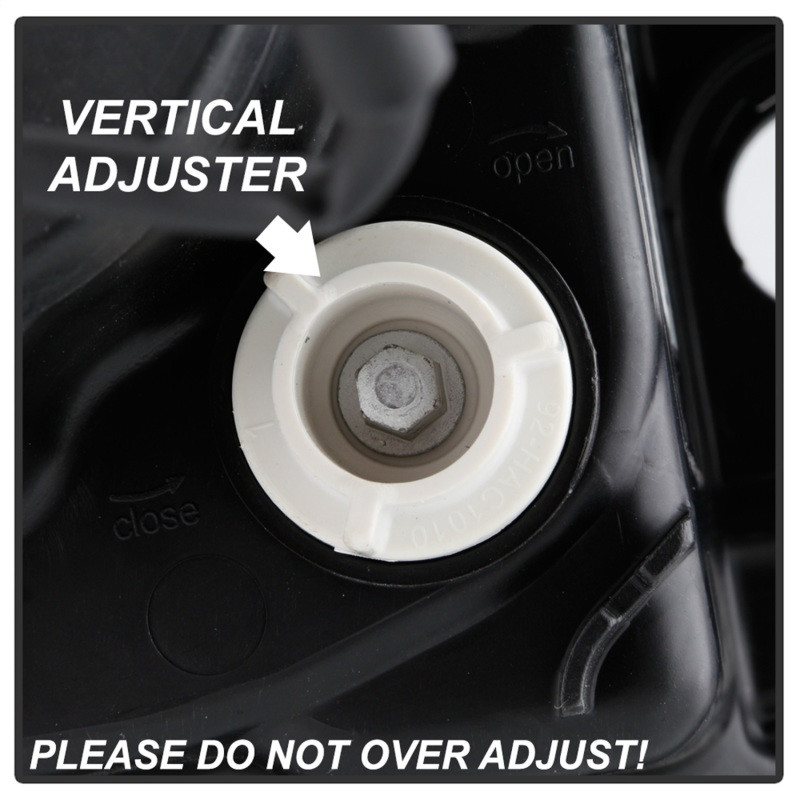 Spyder Light Bar Projector Headlights - LED - Black for 14-17 Tundra(SR/SR5)