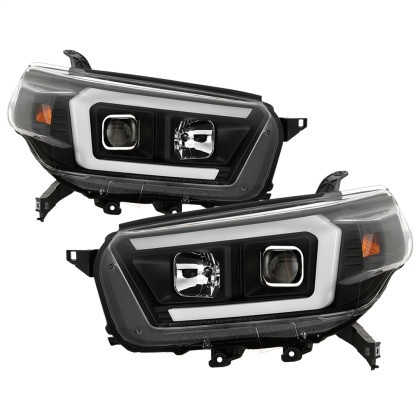 Spyder Signature Projector Headlights - Black for 10-13 Toyota 4Runner