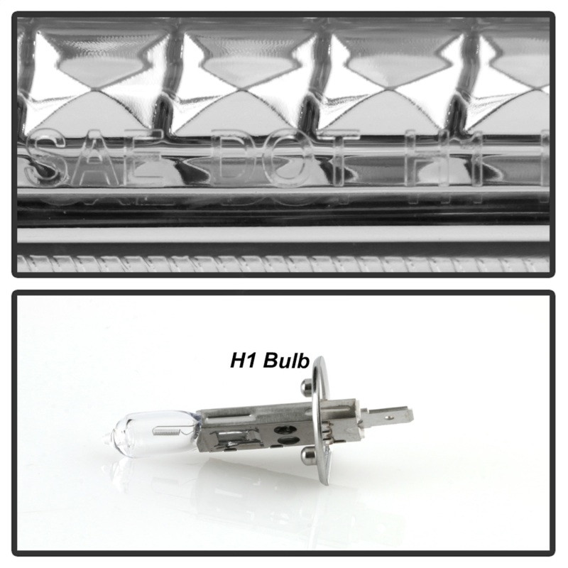 Spyder V2 High-Power LED Headlights Chrome for 08-10 Ford F-250/350/450