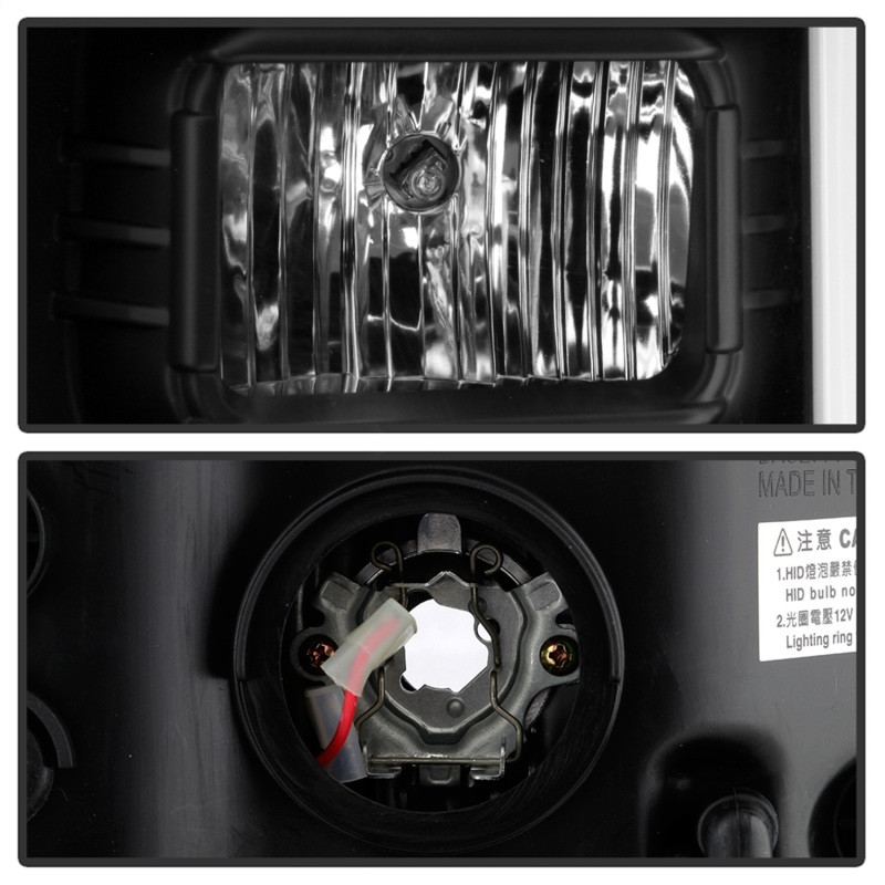 Spyder V2 Projector Headlights - Black for 07-14GMC Yukon / Denali / XL