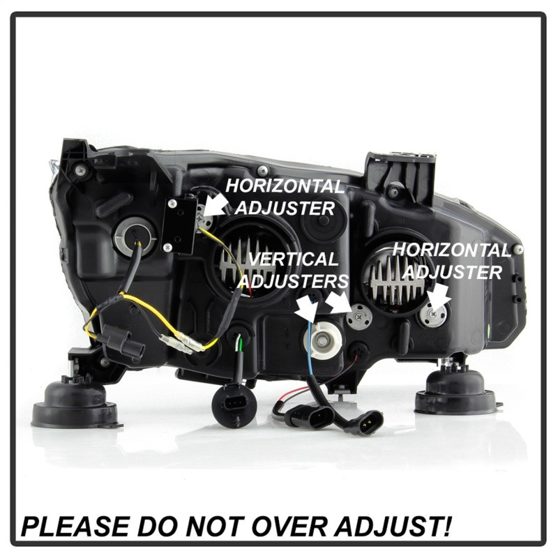 Spyder Projector Headlight Black for Honda Civic 16-18 2DR / 4DR / Hatchback