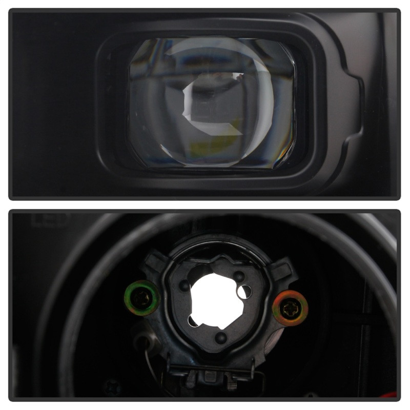 Spyder Halogen Model Projector Headlights Chrome for 19-20 Dodge Ram