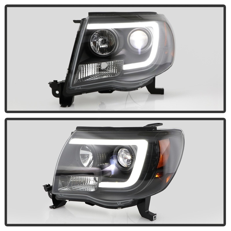 Spyder V2 High-Power LED Headlights - Black for 05-11 Toyota Tacoma