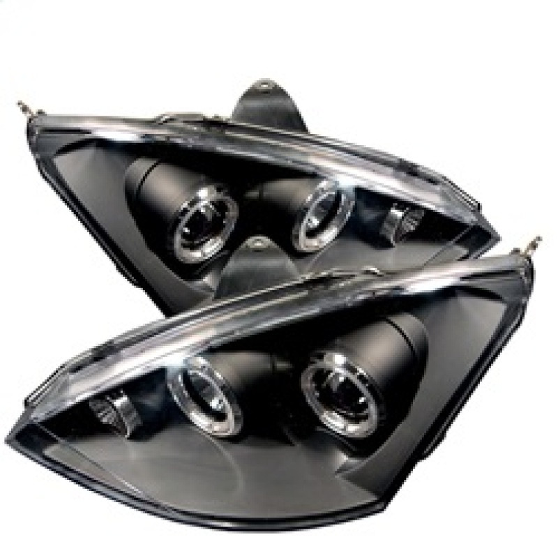 Spyder Projector LED Halo Black Headlights for 00-04 Ford Focus