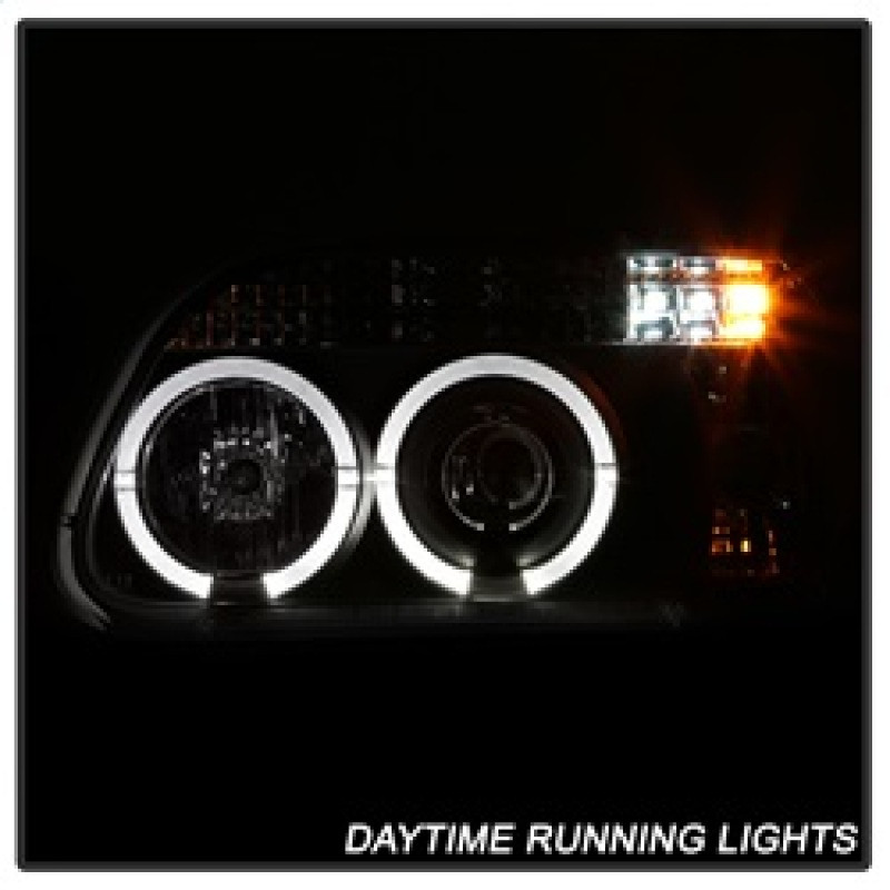 Spyder 1PC Projector Headlights LED Halo Black for 95-01 Ford Explorer