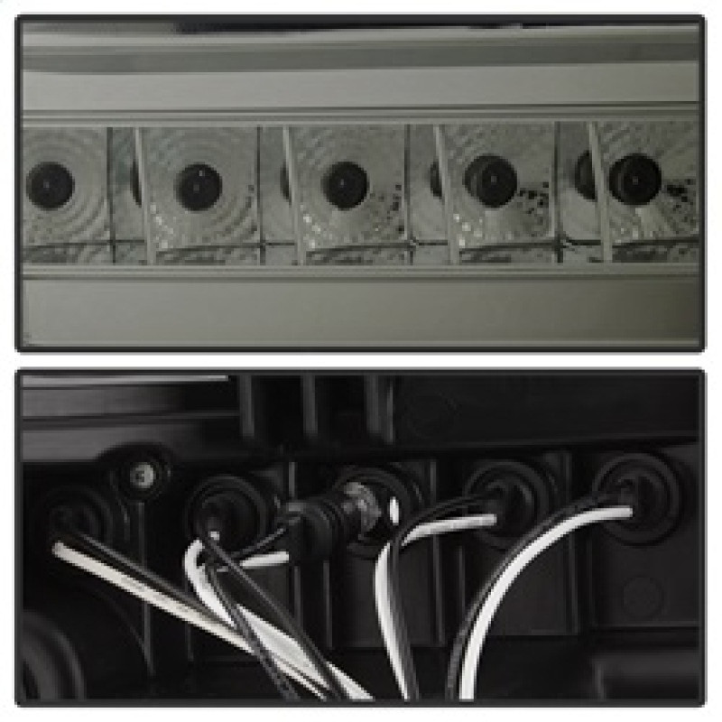 Spyder Projector Headlights LED Halo LED Smoke for 07-13 Toyota Tundra