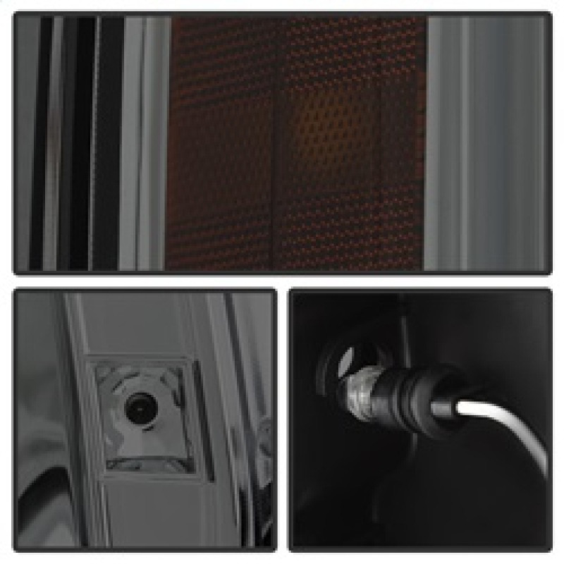 Spyder Projector Headlights LED Halo Smoke for 07-14 GMC Yukon / Yukon Denali