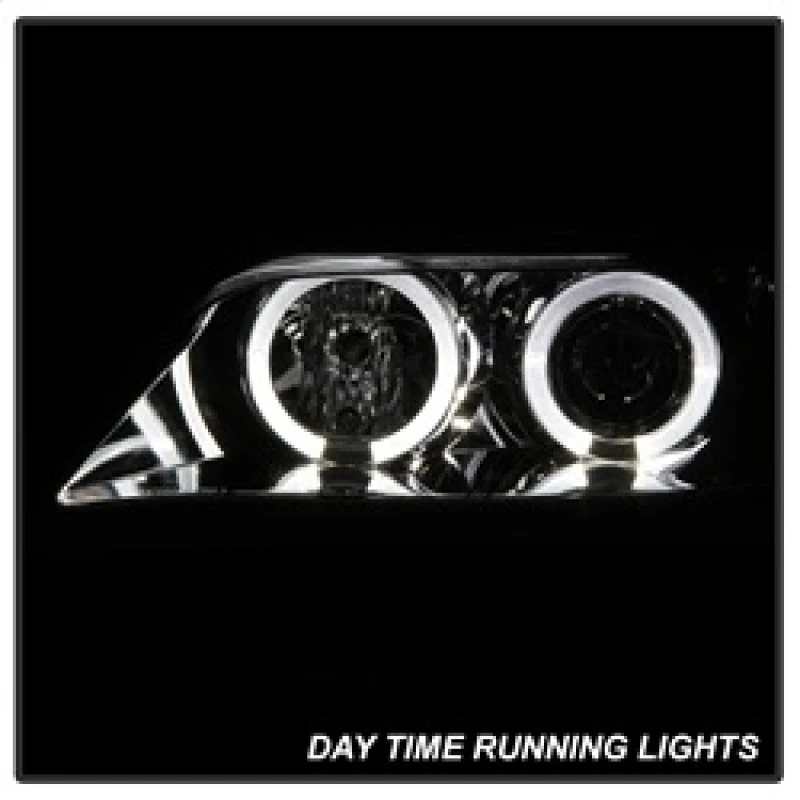 Spyder Projector Headlights LED Halo Chrome for 96-02 BMW Z3