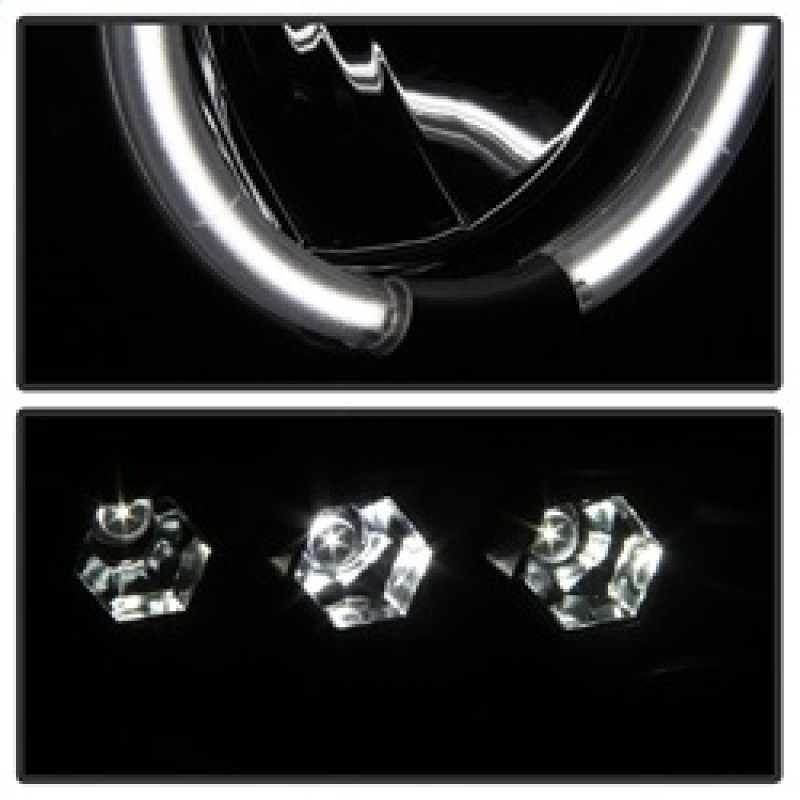 Spyder Projector Headlights CCFL Halo LED Black Smoke for 02-05 Ram 1500