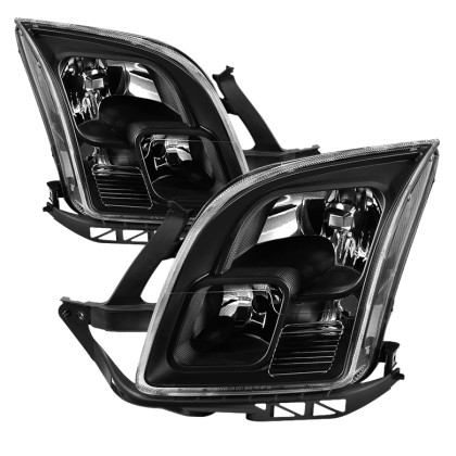 Spyder xTune Headlights -Black for 2006-2009 Ford Fusion