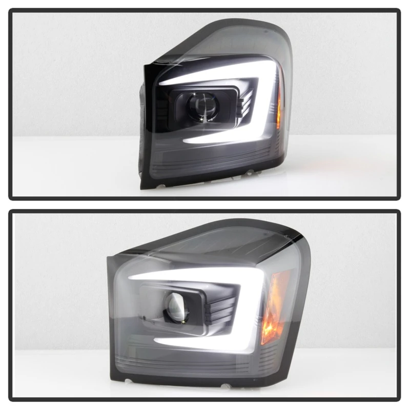 Spyder Projector Headlights - Black for 04-06 Dodge Durango