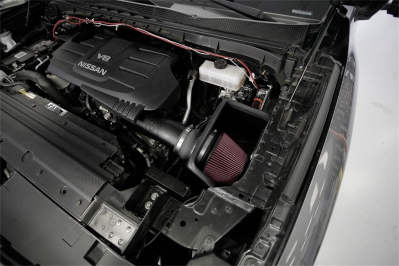 K&N Aircharger Performance Intake for 2017 Nissan Titan V8-5.6L F/I