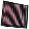 K&N Replacement Drop In Air Filter for 2017 Silverado 2500HD V8-6.6L DSL