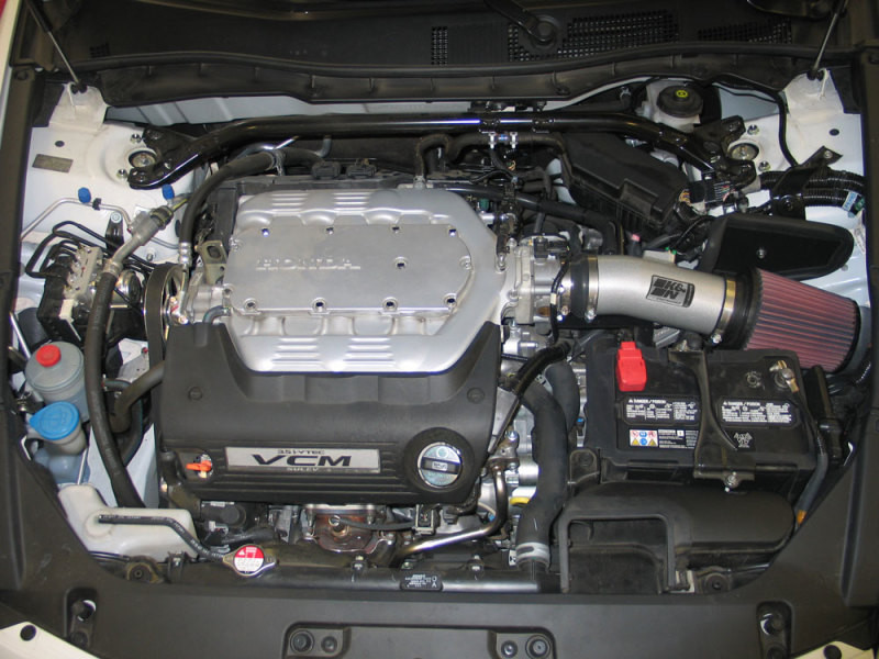 K&N Silver Typhoon Short Ram Intake for 08-12 Honda Accord V6 / 07-14 Acura TL