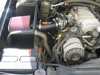 K&N FIPK Performance Intake for 96-00 GMC K2500 K3500 7.4L V8 - 57-3016-1