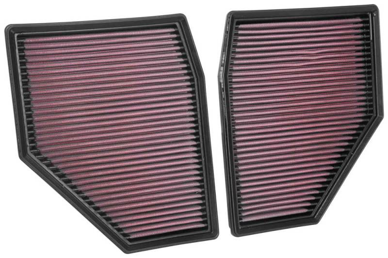 K&N Replacement Air Filter (Two Per Box) for 18-19 BMW M5 V8 4.4L F/I Turbo